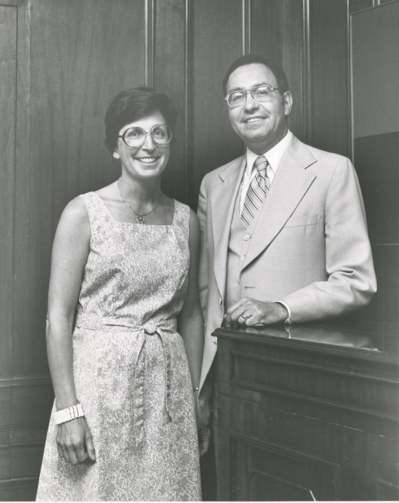 Mrs. Frances A. Hess and Dr. Robert L. Hess 
